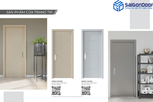 Catalogue cửa gỗ composite tại SaigonDoor phiên bản mới
