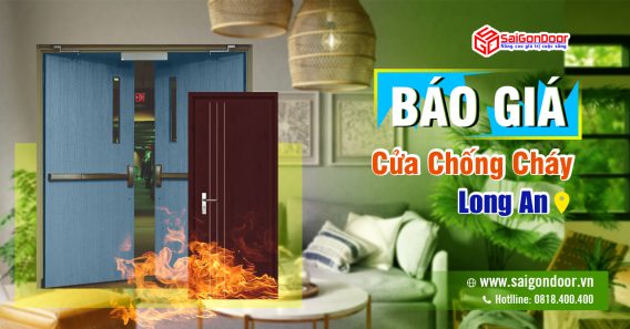 Báo Giá Thi Công Cửa Chống Cháy Long An, Cửa Gỗ Chống Cháy, Cửa Thép Chống Cháy Long An