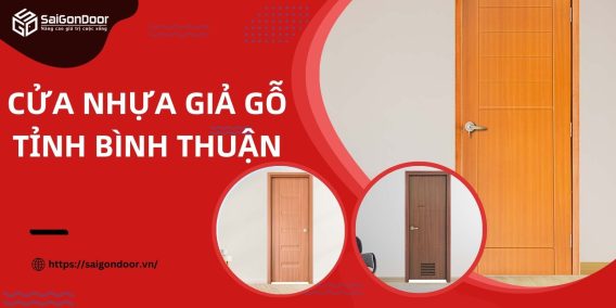 Cửa nhựa giả gỗ tỉnh Bình Thuận