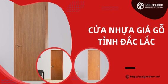 Cửa nhựa giả gỗ tỉnh Đắc Lắc