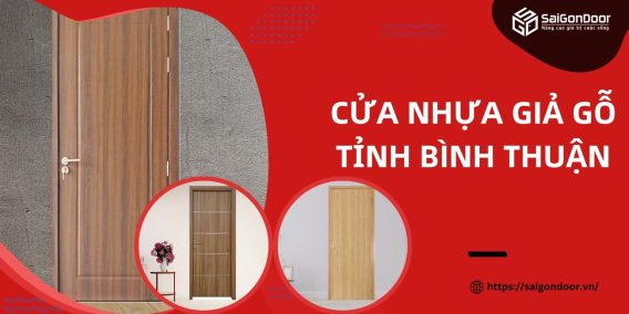 Cửa nhựa giả gỗ tỉnh Bình Thuận